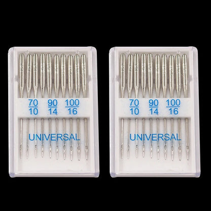 20pcs Sewing Machine Needles Jeans Universal Regular Point Sewing Needles Ball Point Head for Home Sewing Machine Supplies - ALPENZO