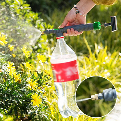 High Pressure Air Pump Manual Sprayer Adjustable Drink Bottle Spray Head Nozzle Garden Watering Tool Sprayer Agriculture Tools - ALPENZO