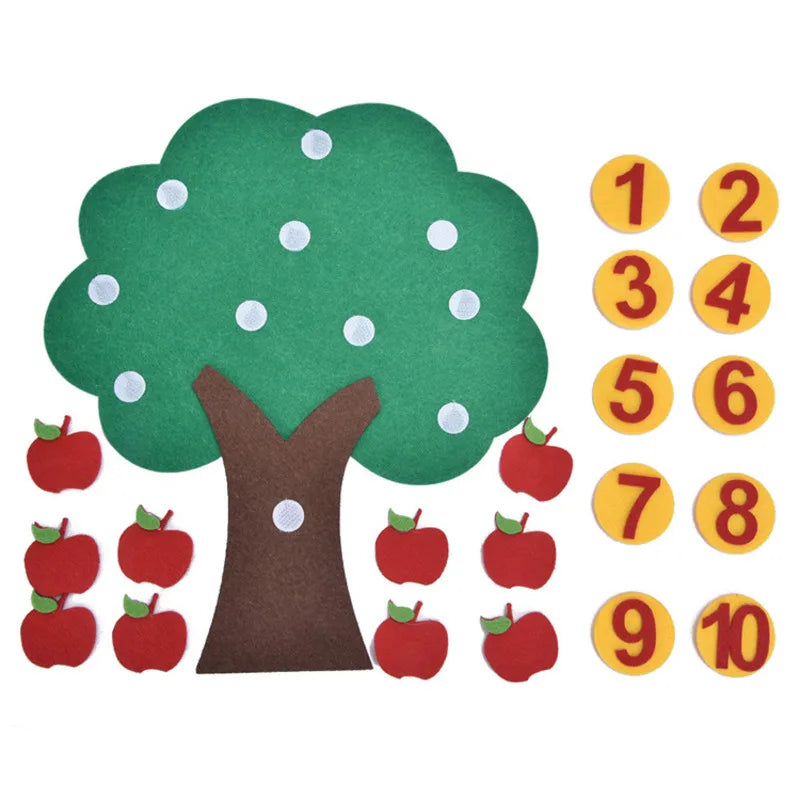 Montessori Kids DIY Math Toy Hands-on Early Learning Educational Toys For Children Kindergarten Teaching Supplies Birthday Gifts ALPENZO