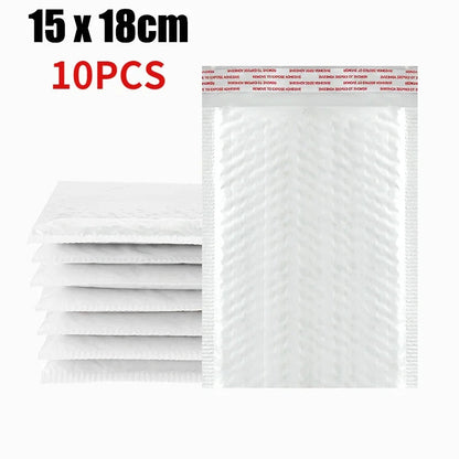 10-50Pcs Bubble Envelopes White Foam Shipping Bags Poly Bubble Mailers Pad Self Seal Packing Bags 11cm 15cm 23cm Wholesale ALPENZO