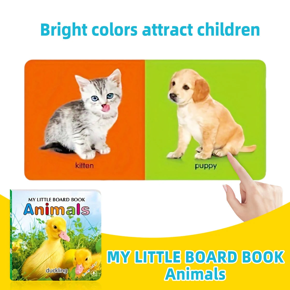 0-2 Years English Children Cognitive Books Children's Enlightenment Books Children's Early Education Books Gifts ALPENZO