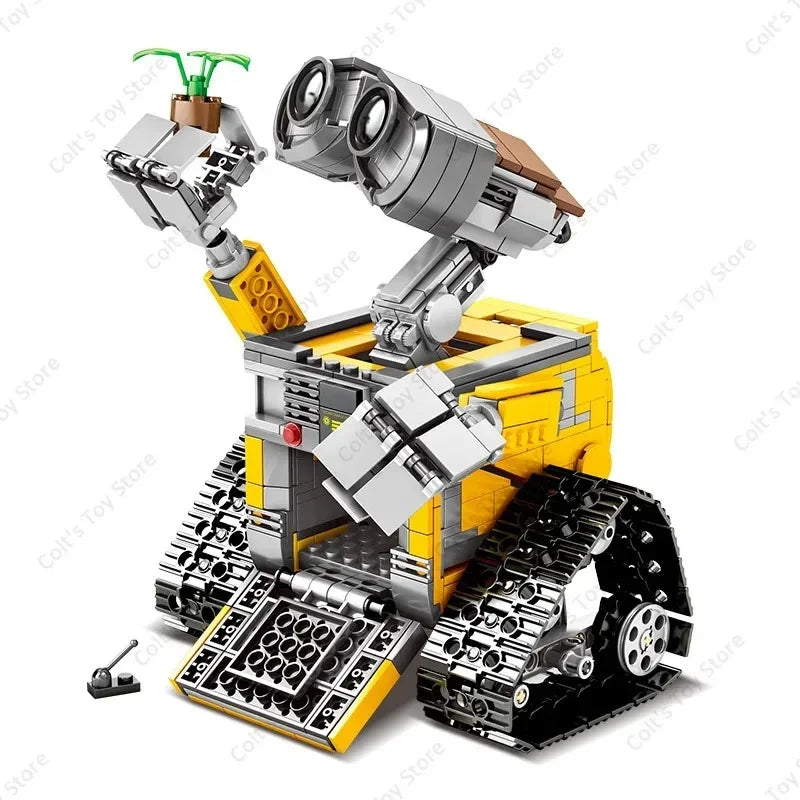 Hot 687 pcs Wall-E Building Block Kit MOC Idea Technical Classic Movie Model Building Block Assembly Children's Toy Gift ALPENZO