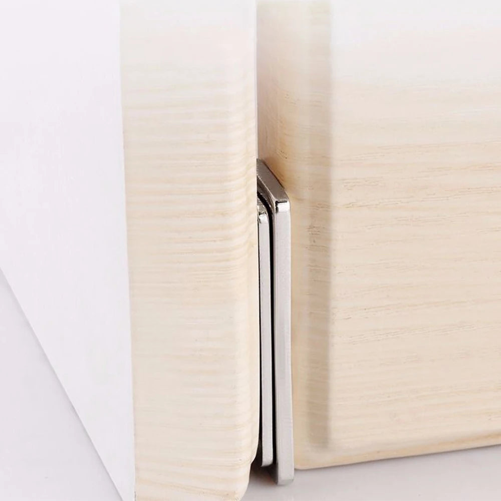 Magnetic Cabinet Catches Ultra Thin Door Strong Magnets Stopper Invisible Adhesive Drawer Magnet Lock for Kitchen Closet Closer - ALPENZO