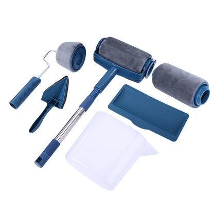 Paint Brush Roller Corner Brushes Set Household Use Wall Decorative Professional DIY Painting Brush Handle Tool - ALPENZO