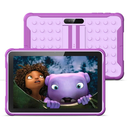 Pritom 10 Inch Kids Tablet Android 13 Go WIFI Quad Core Processor 2GB RAM 64GB ROM YouTube with Case - ALPENZO