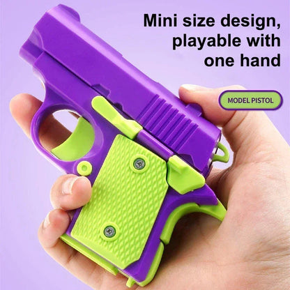 Mini 3D Gravity Printing 1911 Children'S Toy Guns Model Fidget Toy for Kids Adults Stress Relief Toy Children Decompression Gift ALPENZO
