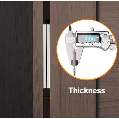 Magnetic Cabinet Catches Ultra Thin Door Strong Magnets Stopper Invisible Adhesive Drawer Magnet Lock for Kitchen Closet Closer - ALPENZO