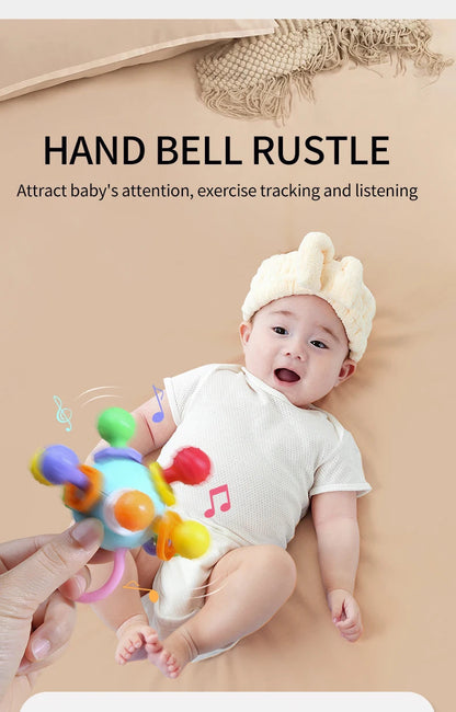 Soft Hand Grasping Ball Baby Toy Xingdun Ball Birthday Gift for 0-3 Year Old Babies ALPENZO