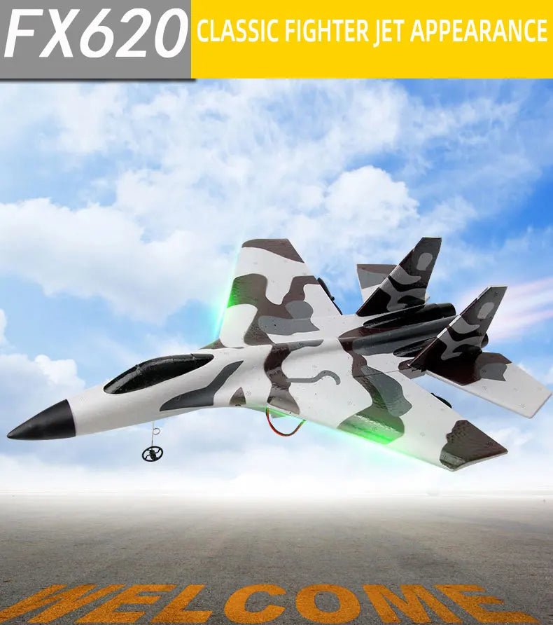 RC Foam Aircraft SU-35 Plane 2.4G Radio Control Glider Remote Control Fighter Plane Glider Airplane Foam Boys Toys for Children ALPENZO