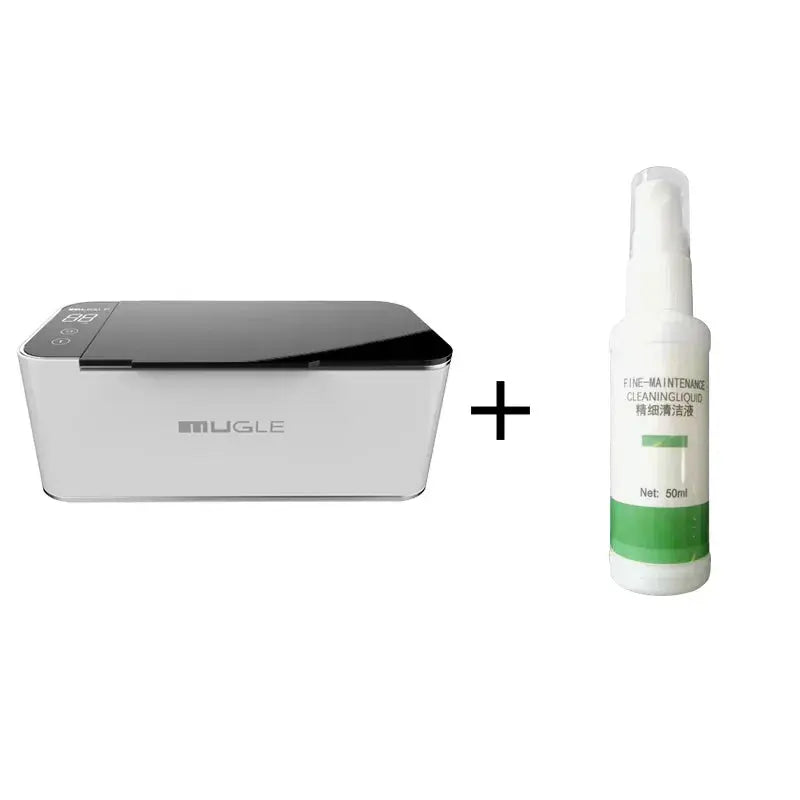 Ultrasonic Cleaner 35W High Frequency Cleaning Jewelry Glasses Watches Multifunctional 500ML Ultrasonic Cleaning Cleaning Bath - ALPENZO