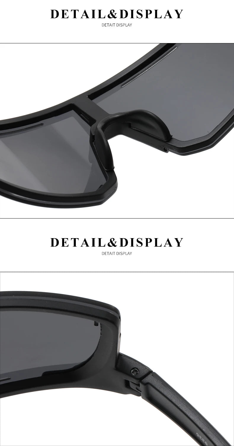 New Bicycle Sunglasses UV Protective Windshield Glass Men's and Women's Wear Lenses Road Cycling Sports Glasses Outdoor Glasses