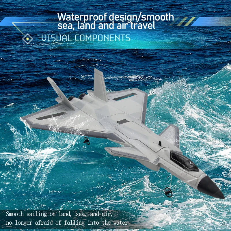 RC Foam Aircraft SU-35 Plane 2.4G Radio Control Glider Remote Control Fighter Plane Glider Airplane Foam Boys Toys for Children ALPENZO