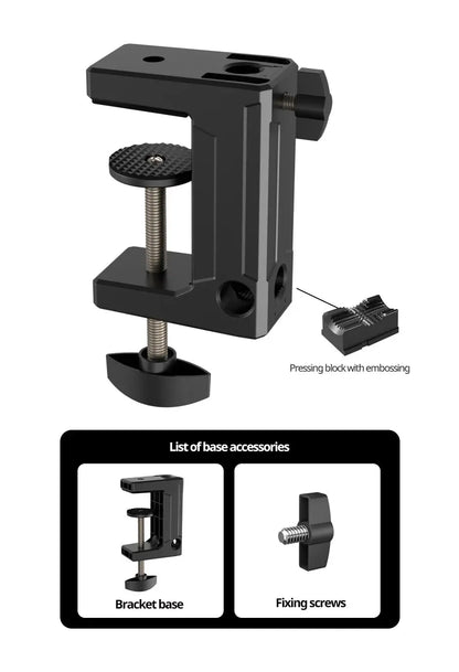Tablet Holder for Bed with 90cm Metal Arm Pad Stand Tablet Bracket 360° Rotating Bed Phone Mount for 4.5~12.9 inch Phone Tablet - ALPENZO