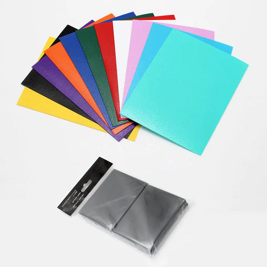 100Pcs/Set 66x91mm Matte Colorful Standard Size Card Sleeves TCG Trading Cards Protector Tarot Shield Board Games Magical Cover