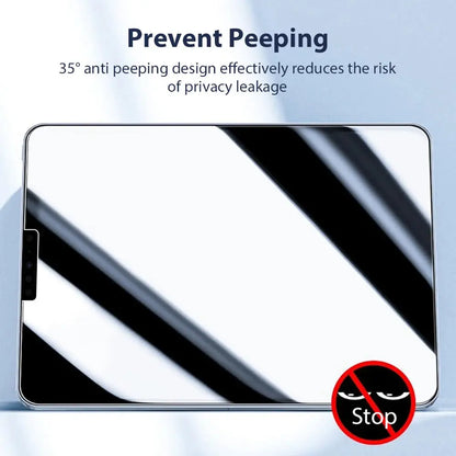 Privacy Glass For iPad Pro 12.9 12 9 11 6th 9th 10th 10 Gen Screen Protector For iPad Air 5 4 7th 8th 10.2 Mini 6 Anti-peep Film - ALPENZO
