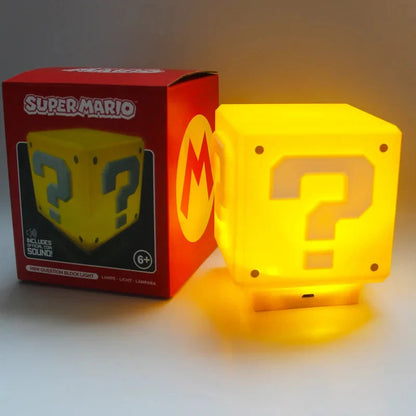 LED Question Mark Night Light With Music Anime Peripheral Children's Bedroom Bedside Lamp USB Rechargeable Gift ALPENZO
