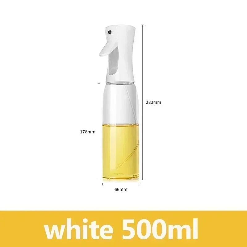 Kitchen Oil Spray Bottle Cooking Olive Oil Sprayer 200/300/500ML Pneumatic Spray Bottle Fitness Barbecue Spray Oil Dispenser - ALPENZO