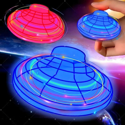 360° Flying Ball Toys Magic Ball Flying Spinner Flight Gyro UFO Fingertip Drone Aircraft induction gyroscope Decompression Toy ALPENZO