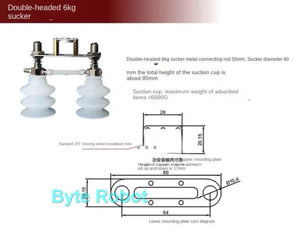 0.3/1/3/6/10/20kg Mechanical Arm Vacuum Pump Suction Cup with PWN Control Switch Sucker for Robot Arm  UNO R3 Programmable Robot ALPENZO