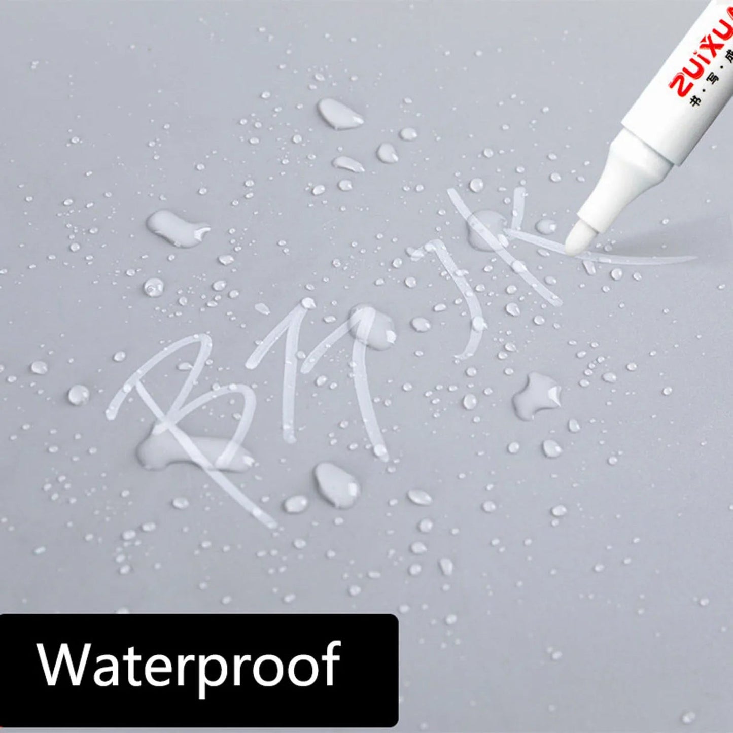 1/3/5/10pcs White Marker Pens set 2.0mm Oily Waterproof  Gel Pen  Graffiti Sketching Marker Stationery Writing  School supplies ALPENZO