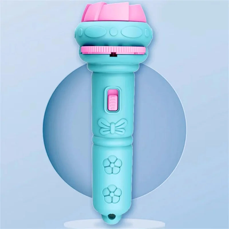 10Pcs Cards Cartoon Projection Flashlight Patterns Creative Children Flashlight Toy Projector Baby Toys Bedtime Story Book Toy ALPENZO