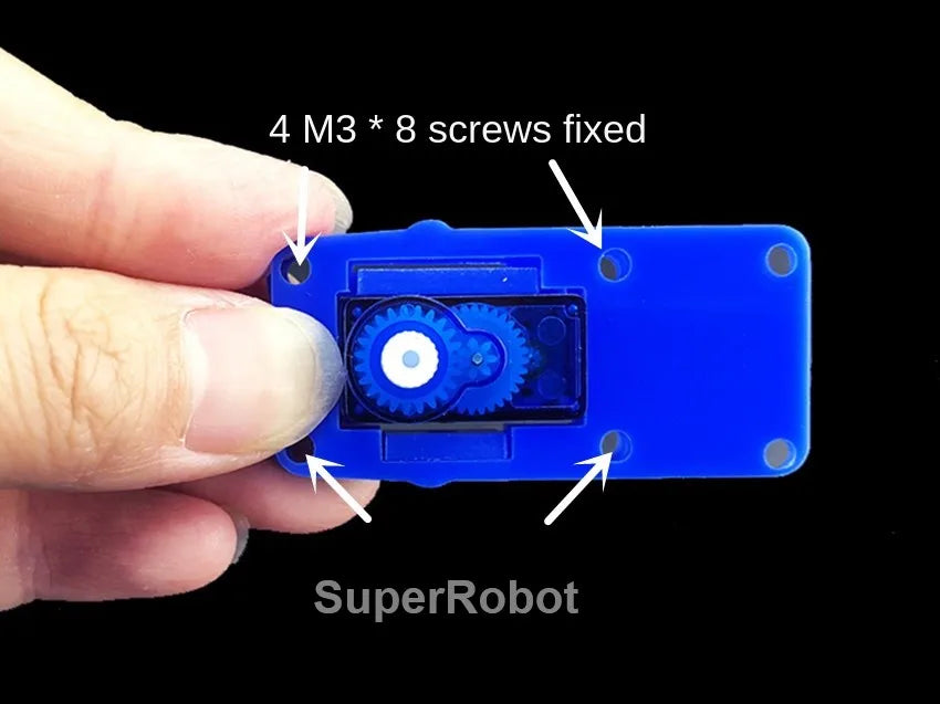 SG90 MG90S 4 Dof Unassembly Acrylic Mechanical Robot Manipulator Claw Kit For Arduino Robot Arm STEAM Kit Programming Robot Arm ALPENZO