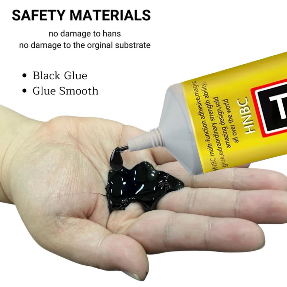 1/2pcs 15/50/110ML T7000 Black Cellphone Tablet Repair Battery Cover LCD Frame Adhesive T-7000 Electronic Components Glue ALPENZO
