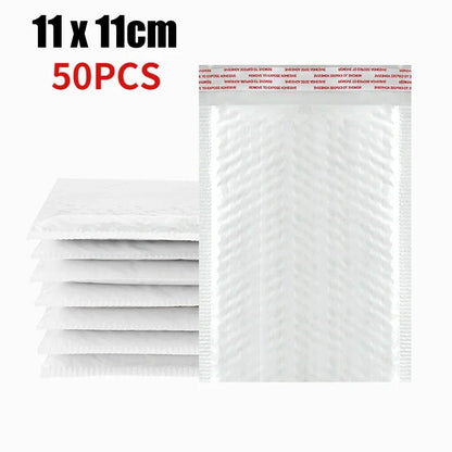 10-50Pcs Bubble Envelopes White Foam Shipping Bags Poly Bubble Mailers Pad Self Seal Packing Bags 11cm 15cm 23cm Wholesale ALPENZO