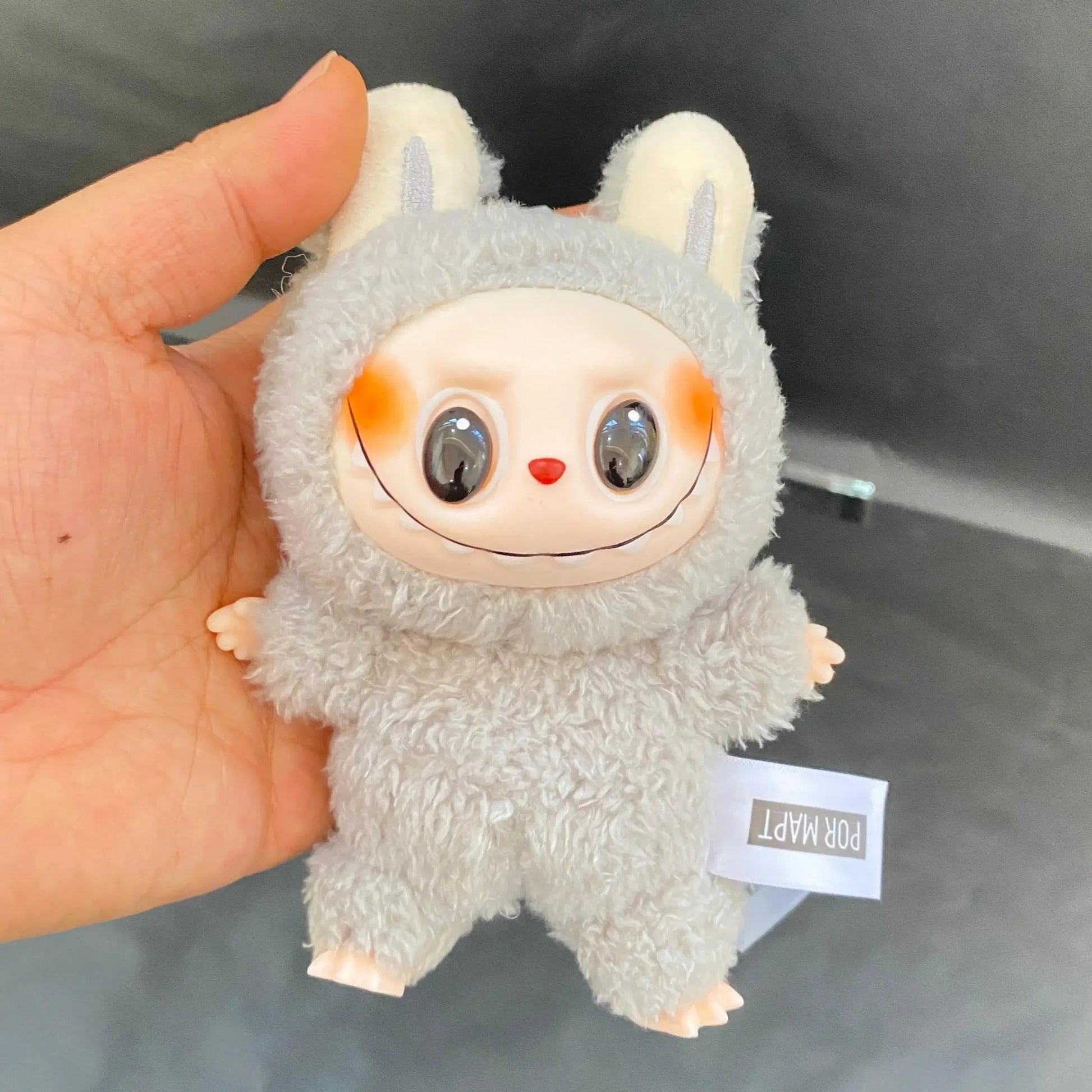 Cute Labubu The Monsters Heartbeat Macaron Enamel Face Cute Stuffed Pvc Figurine Tabletop Ornament Kawaii Toy Kids Birthday Gift ALPENZO