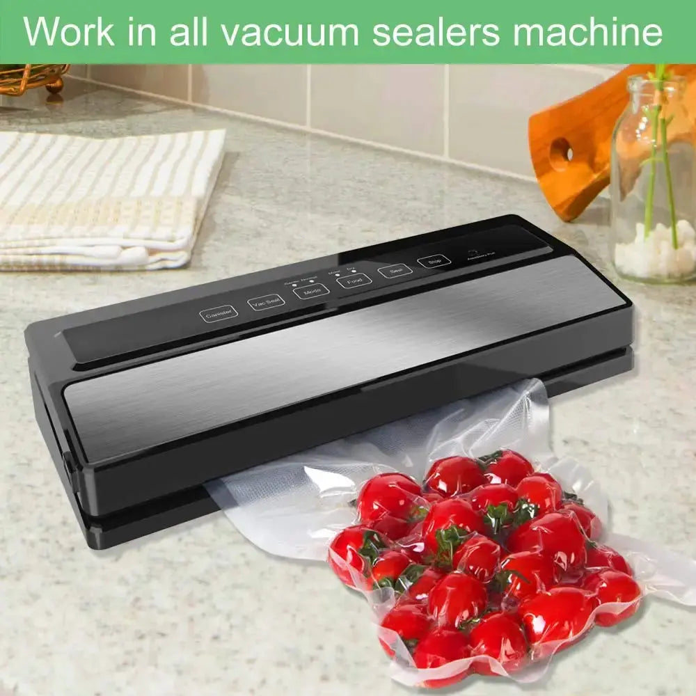 1 Roll 300CM Vacuum Seal Bags For Food, Food Saver Bags Rolls, Household Vacuum Packing Bag, Vacuum Sealer, Vacuum Storage Bags - ALPENZO