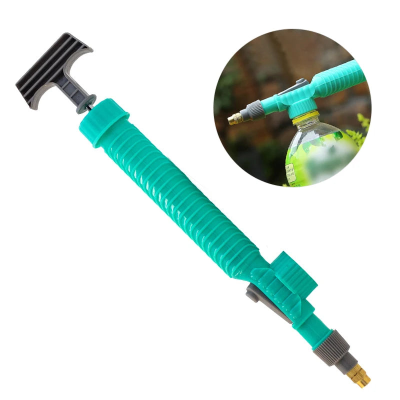 High Pressure Air Pump Manual Sprayer Adjustable Drink Bottle Spray Head Nozzle Garden Watering Tool Sprayer Agriculture Tools - ALPENZO