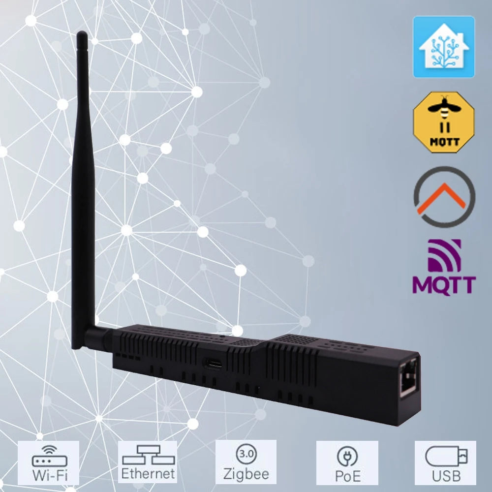 SMLIGHT SLZB-06 – A Zigbee 3.0 to Ethernet, USB, and WiFi adapter with PoE support, works with Zigbee2MQTT, ZHA,Home Assistant - ALPENZO