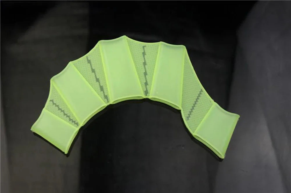Silicone Swimming Fins Flipper Men Women Child Swim Pool Sport Professional Training Finger Hand Webbed Gloves Paddles Equipment