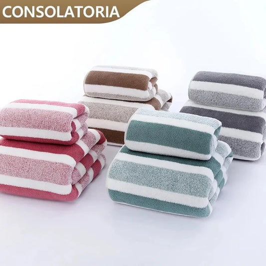 New Home Soft and Comfortable Bath Towels for Men and Women, Absorbent and Comfortable Couple's Large Towels, Wrapping Towels - ALPENZO
