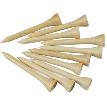 100Pcs/Bag Golf Tees Bamboo Golf Balls Holder 4 Sizes Available Drop Ship 42mm 54mm 70mm 83mm ﻿