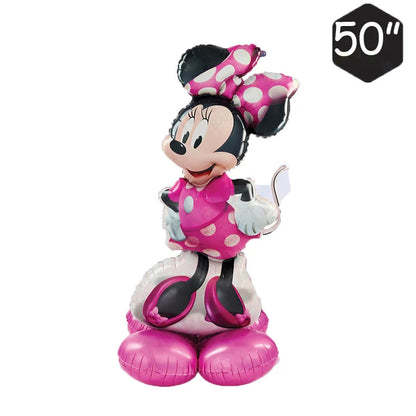 Minnie Mouse Party Decoration Disposable Tableware Minnie Cup Plate Balloon For Girls Baby Bath Birthday Party Supplies ALPENZO