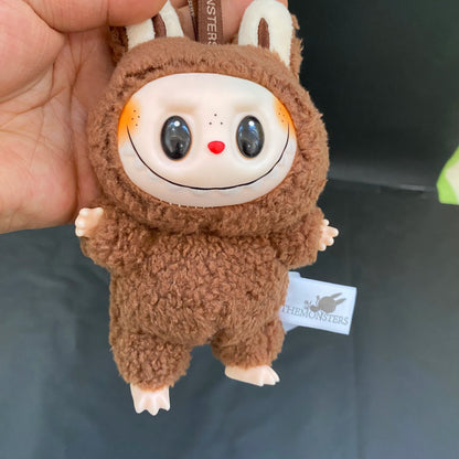 Cute Labubu The Monsters Heartbeat Macaron Enamel Face Cute Stuffed Pvc Figurine Tabletop Ornament Kawaii Toy Kids Birthday Gift ALPENZO