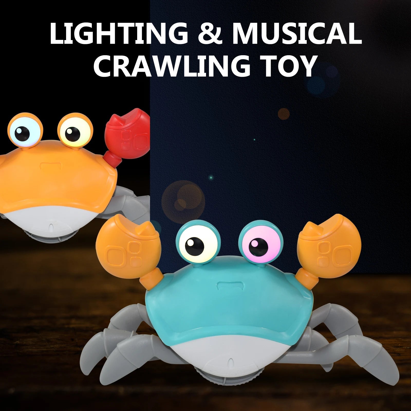 Baby Crawling Toy Kids Induction Escape Crab Octopus Baby Pets Musical Toys Electronic Educational Toddler Moving Toy for Kids ALPENZO