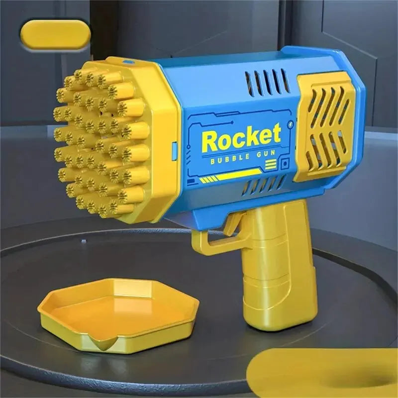 40 Hole Rocket Launcher Bubble Machine CHILDREN'S Bubble Gun Toy [Without Bubble Water] ALPENZO
