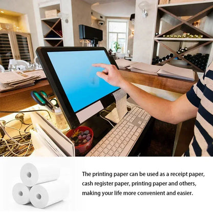 Thermal Paper MINI Printing Self-adhesive Label Sticker For Mini Printers Pose Machine Kid Camera Stickers 57mm Width Rolls - ALPENZO