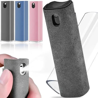 Microfiber Screen Cleaner Spray Bottle Set Mobile Phone Ipad Computer Microfiber Cloth Wipe Iphone Cleaning Glasses Wipes - ALPENZO