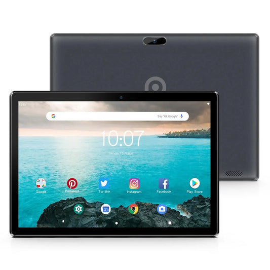 PRITOM 10 Inch Tablet PC with SIM Slot Android 13 64 GB Quad Core Touch Screen WiFi GPS Support 3G Phone Call - ALPENZO