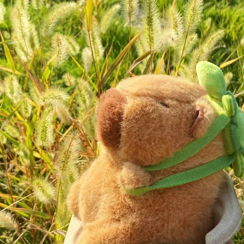 23cm Capybara Plush Simulation Capibara Anime Fluffty Toy Cute Doll Stuffed Animals Soft Doll Plush Christmas Thanksgiving Gift ALPENZO