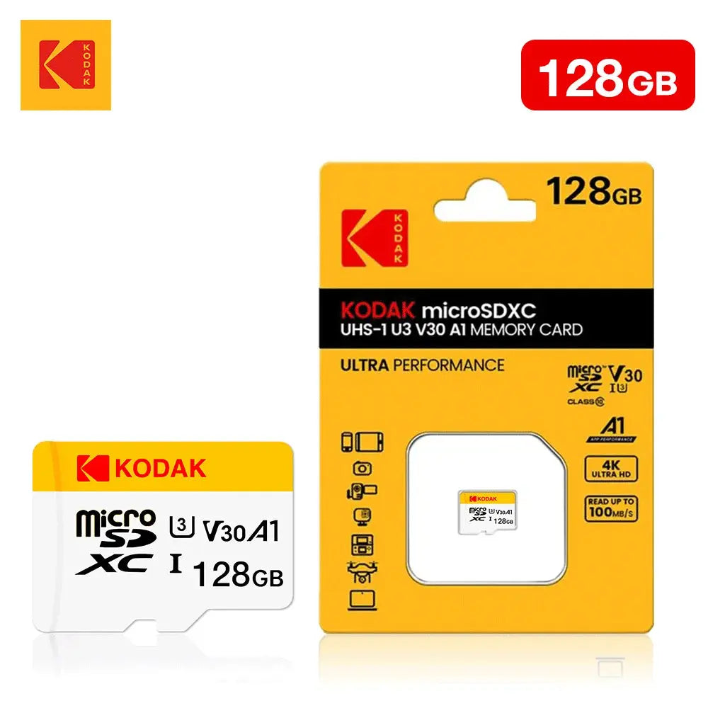 Kodak SD Card High Speed 64GB 128GB 256GB Class 10 SD Card 512GB High Capacity SDXC V30 4K HD Camera Memory Card Wholesale - ALPENZO