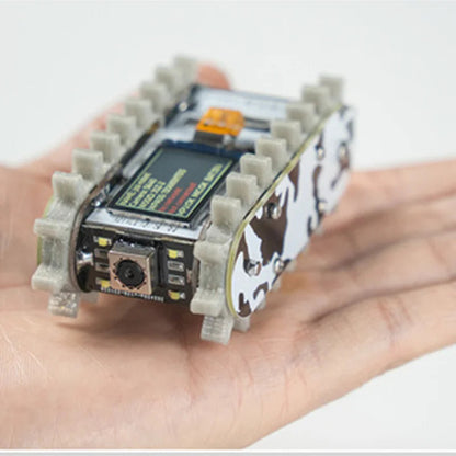 Esp32 Remote Control Tank Model Metal Chassis Tractor Crawler Balance Car Mount Truck Robot Chassis for Wifi RC Scout Robot Car ALPENZO