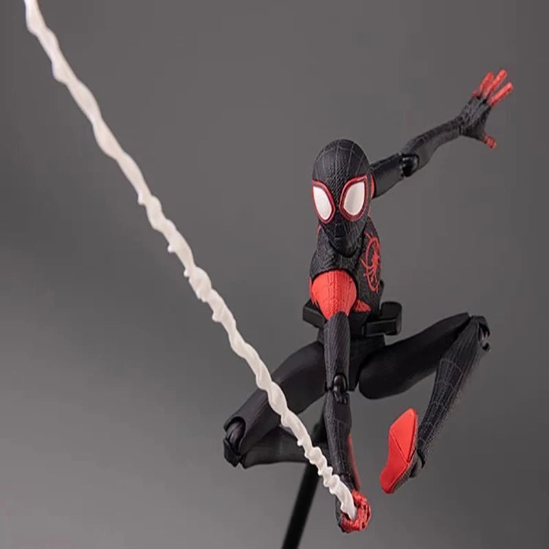 Marvel's Spider-Man Event Model Spider-Man Miles · SV · SHF· Morales Penny · Parker Anime Character Statue Toy ALPENZO