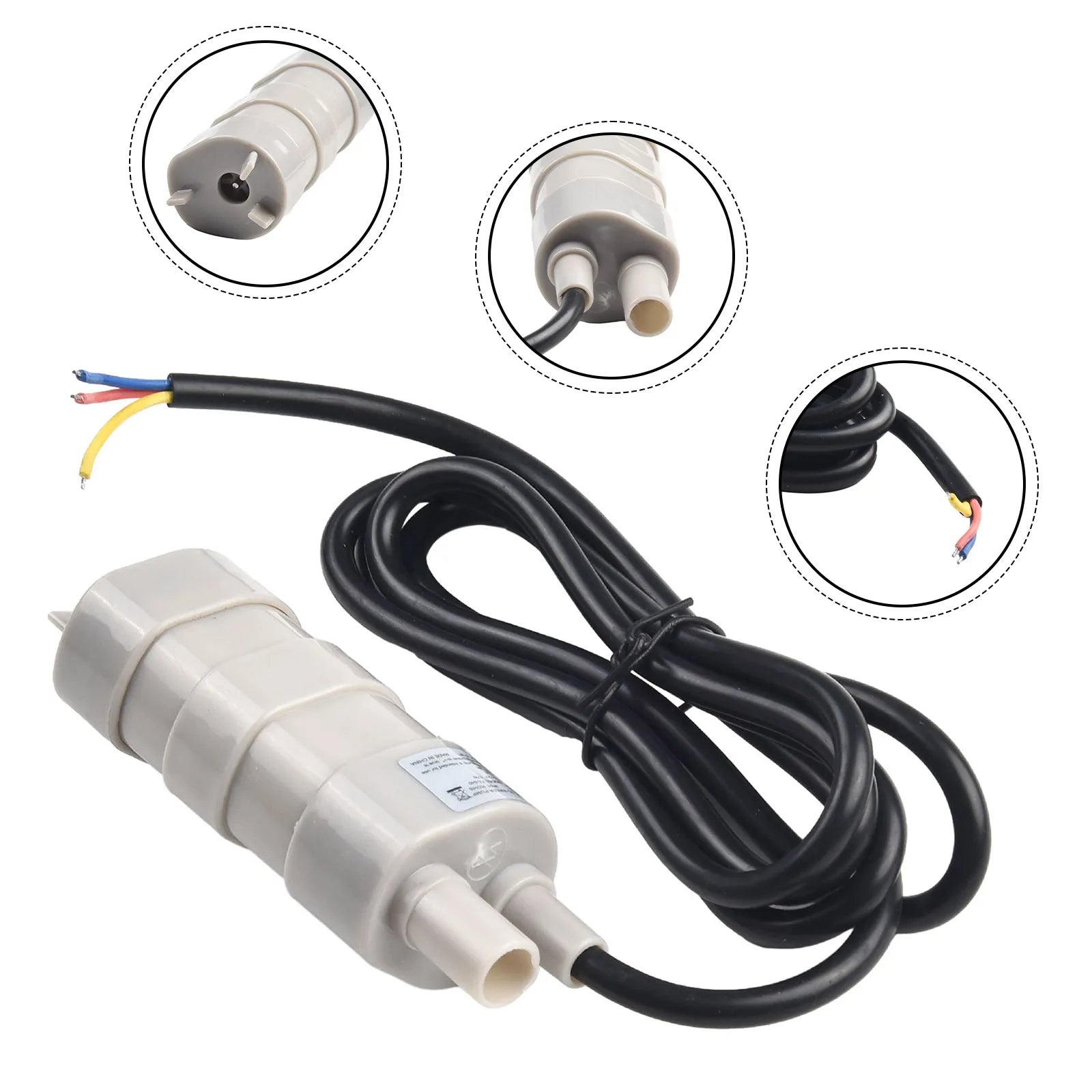 1000L/H 12V Submersible Multifunctional Pump Water Pump High Flow Three-wire Water Pump Fit For Garden Sprinklers Lawn Motorhome - ALPENZO