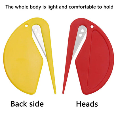 1 Piece Letter Opener Envelope Mail Slitter With Razor Wrapping Cutter Box Opener Safe Mail Opener For Home Office Envelope ALPENZO