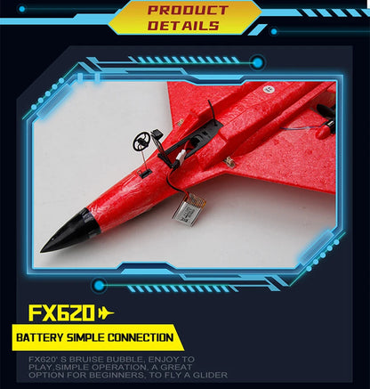RC Foam Aircraft SU-35 Plane 2.4G Radio Control Glider Remote Control Fighter Plane Glider Airplane Foam Boys Toys for Children ALPENZO