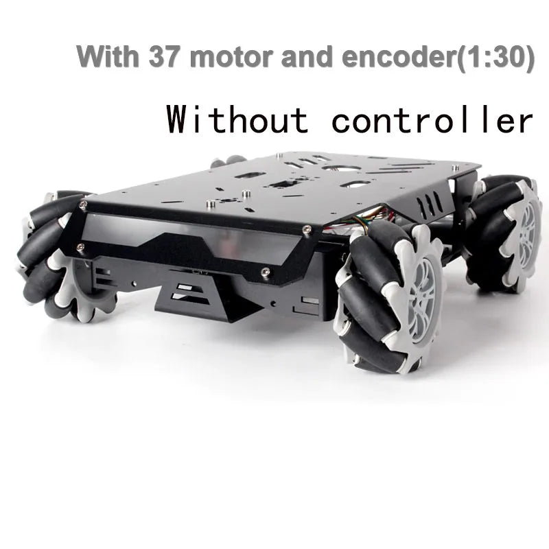 25Kg Load RC Tank V3 Mecanum Wheel Robot Car For Arduino Robot DIY Kit with Encoder Motor and Ps2 Handle Programmable robot Kit ALPENZO